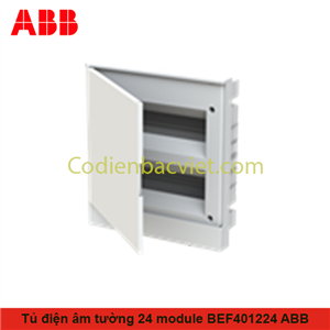 1SZR004002A1107 ABB - Tủ điện  24 Module âm tường cửa trắng ABB