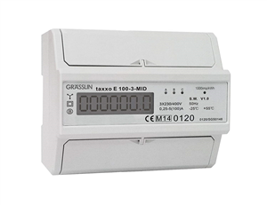 Đồng hồ đo điện năng Grasslin TAXXO E 100-3-MID