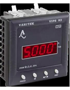 Đồng hồ đo dòng, áp 1pha VERITEK - VIPS 92