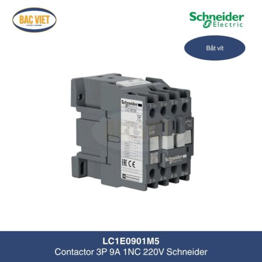 contactor-3p-9a-1nc-220v-lc1e0901m5-schneider