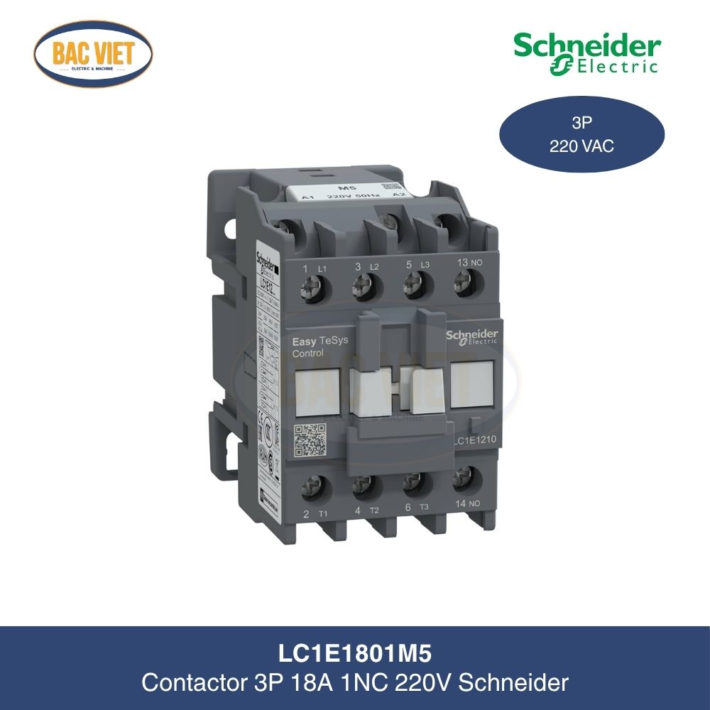 contactor-3p-18a-1nc-220v-lc1e1801m5-schneider