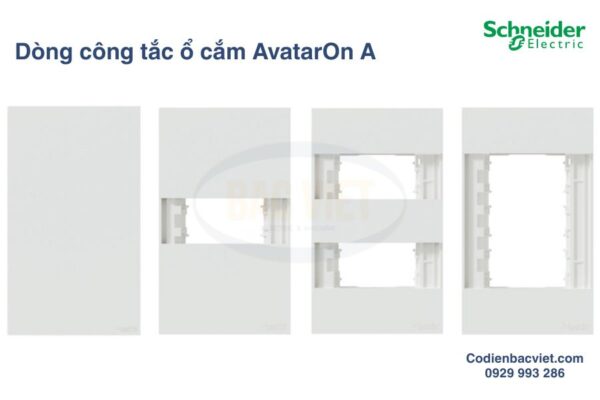 Dòng công tắc ổ cắm Avataron A Scheider