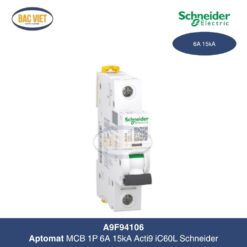 Aptomat MCB 1P 6A 10kA Acti9 A9F94106 Schneider