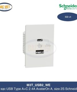 o-sac-usb-type-a-c-2-4a-size-2s-m3t-usb2-we-schneider