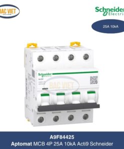 Aptomat MCB 4P 25A 10kA Acti9 A9F84425 Schneider
