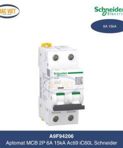 Aptomat MCB 2P 6A 15kA Acti9 A9F94206 Schneider