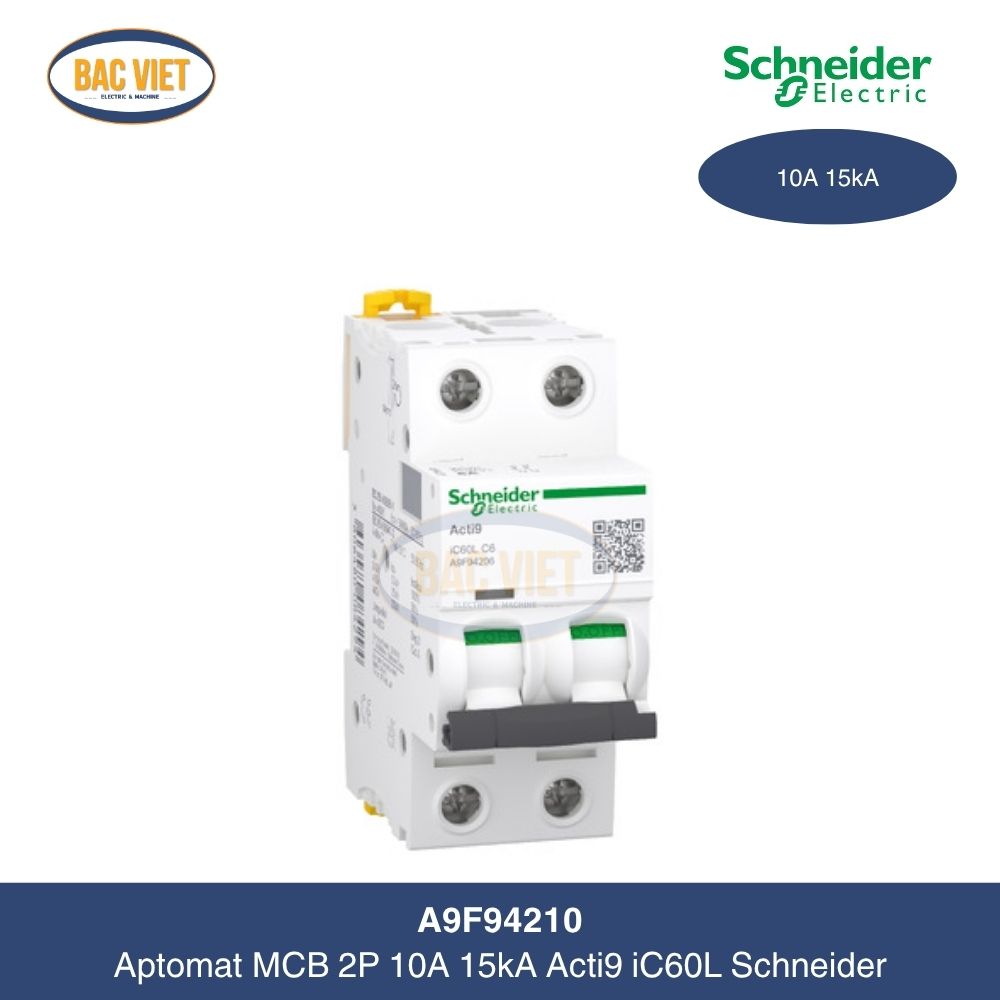 Aptomat MCB 2P 10A 10kA Acti9 A9F94210 Schneider