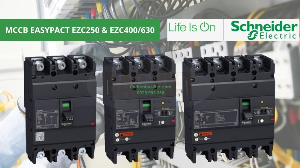 MCCB Easypact EZC250 EZC400 EZC630