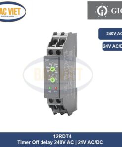 12RDT4 GIC Timer-Off-delay-240V-AC-24V-AC-DC