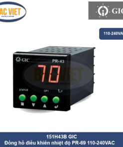 Đồng hồ điều khiển nhiệt độ PR-69 110-240VAC 151H43B GIC
