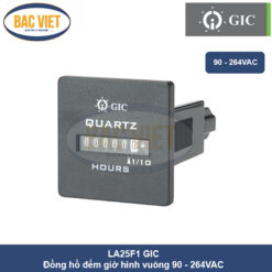 Đồng hồ đếm giờ hình vuông 90-264VAC LA25F1 GIC