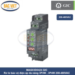 Rơ le bảo vệ điện áp đa năng 3P3W , 3P4W 208-408 VAC MAG03D0424 gic