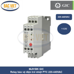 Relay bảo vệ điện trở nhiệt PTC 220-440VAC MJ91BK GIC