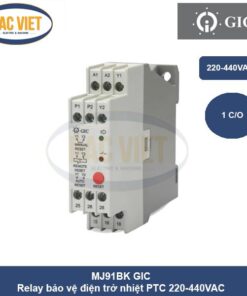 Relay bảo vệ điện trở nhiệt PTC 220-440VAC MJ91BK GIC