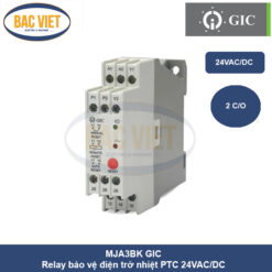 Relay bảo vệ điện trở nhiệt PTC 24VAC/DC MJA3BK GIC