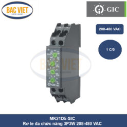 Rơ le đa chức năng 3P3W 208-408 VAC MK21D5 gic
