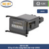 Đồng hồ đếm sung hình chữ nhật 12VDC QD11A GIC