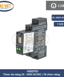 Timer đa năng 24-240 VAC/DC VOODDTS1 GIC