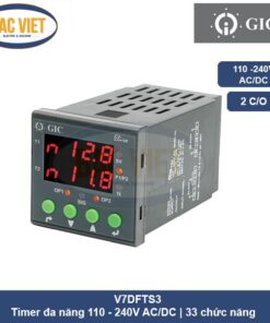 Timer đa năng 110-240V-AC-DC V7DFTS3 GIC