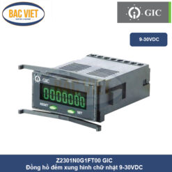 Đồng hồ đếm sung hình chữ nhật 9-30 vdc Z2301N0G1FT00 GIC