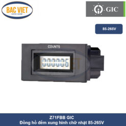 Đồng hồ đếm sung hình chữ nhật 85-265 V Z71FBB GIC