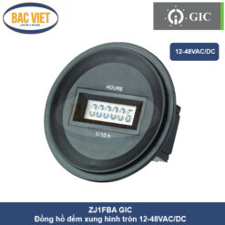 Đồng hồ đếm sung hình tròn 12-48VAC/DC ZJ1FBA GIC