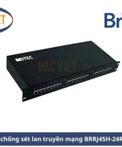 Thiết bị chống sét lan chuyền mạng BRRJ45H-24R BRITEC