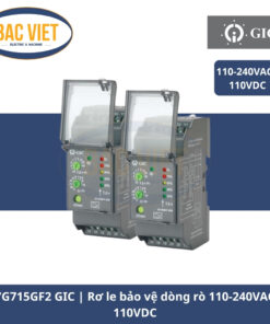 17G715GF2 GIC Rơ le bảo vệ dòng rò 110-240VAC - 110VDC