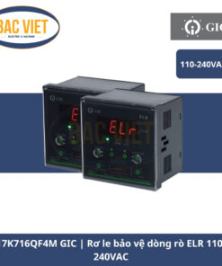 17K716QF4M GIC Rơ le bảo vệ dòng rò ELR 110-240VAC