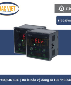 17K716QF4N GIC Rơ le bảo vệ dòng rò ELR 110-240VAC