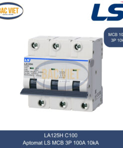 LA125H 3P 100A LS | Cầu dao tự động MCB 3P 100A 10kA
