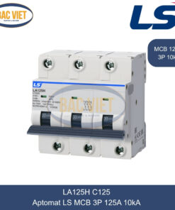 LA125H 3P 125A LS | Cầu dao tự động MCB 3P 125A 10kA