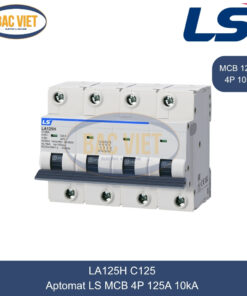 LA125H 4P 125A LS | Cầu dao tự động MCB 4P 125A 10kA