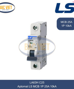 LA63H 1P 25A LS | Cầu dao tự động MCB 1P 25A 10kA