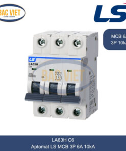 LA63H 3P 6A LS | Cầu dao tự động MCB 3P 6A 10kA