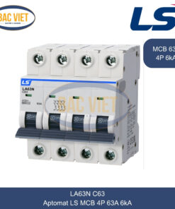 LA63N 4P 63A LS | Cầu dao tự động MCB 4P 63A 6kA