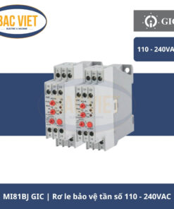 MI81BJ GIC Rơ le bảo vệ tần số 110 - 240VAC