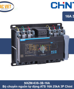 NXZM-63S/3B 16A | Bộ chuyển nguồn tự động ATS 16A 25kA 3P Chint