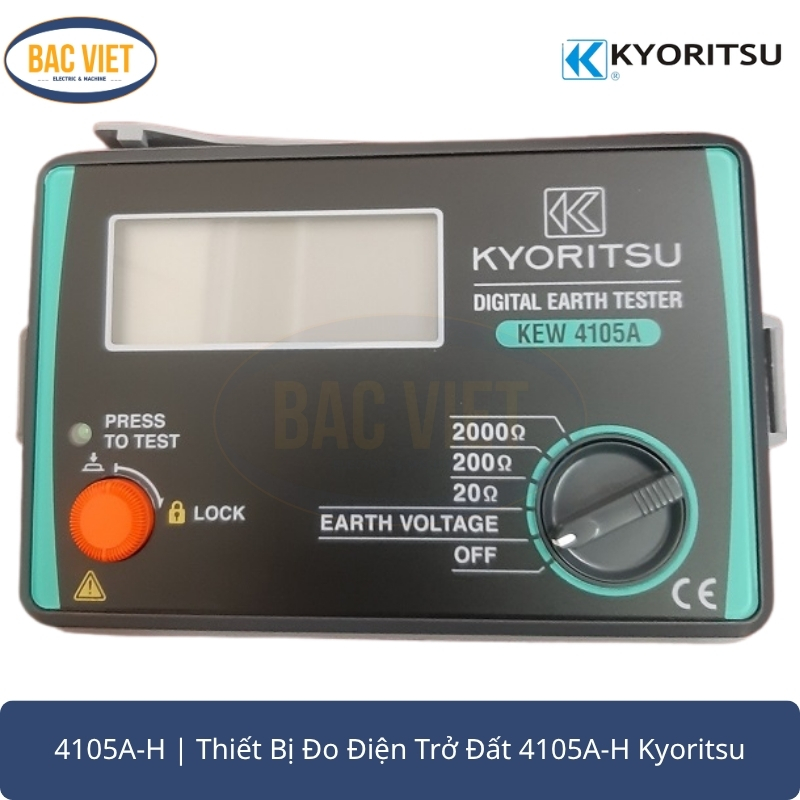 4105A-H Thiết Bị Đo Điện Trở Đất 4105A-H Kyoritsu