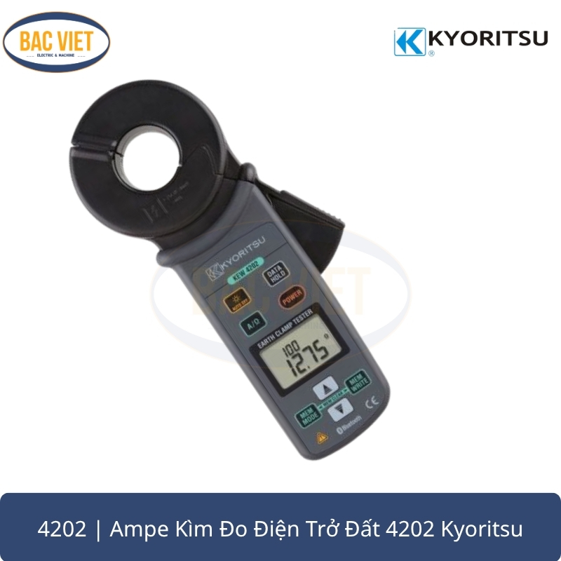 4202 Ampe Kìm Đo Điện Trở Đất 4202 Kyoritsu