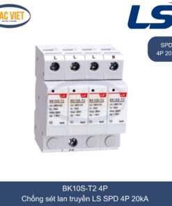 BK10S-T2 4P 20kA LS | Chống sét lan truyền SPD 4P 20kA